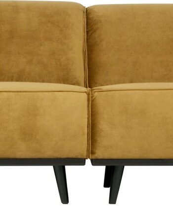 Personers Sofa Woood Statement Honninggul Jarra Velour 280 Bred 100 Polyester