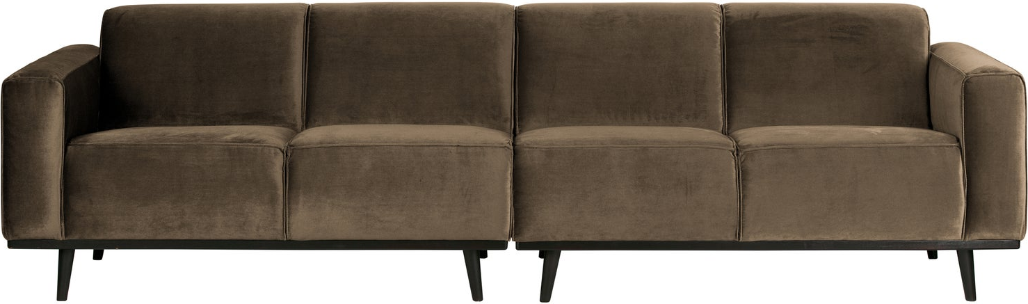 Personers Sofa Woood Statement Jarra Velour Taupe 280