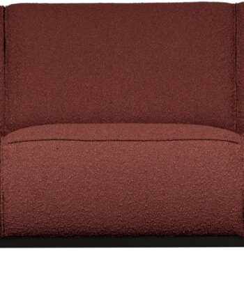 Personers Sofa Woood Statement Kastanjebrun Boucl 100 Polyester B230
