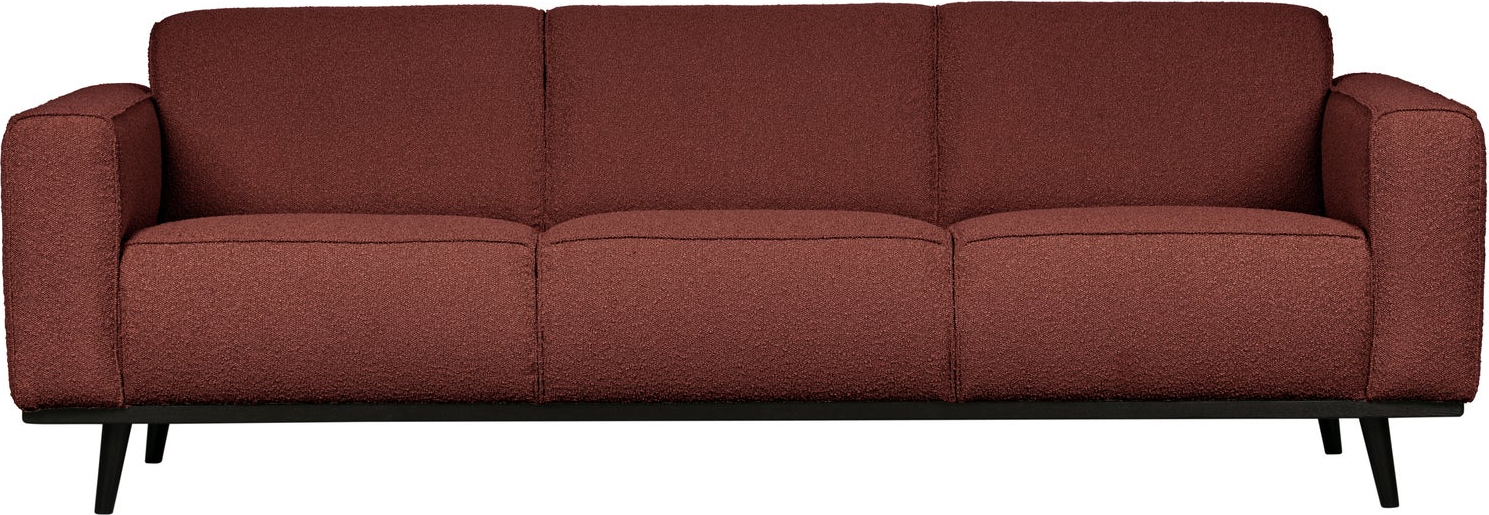 Personers Sofa Woood Statement Kastanjebrun Boucl 100 Polyester B230