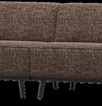 Personers Sofa Woood Statement Lounge Sofa B372 Brun Melange 100 Polyester Birketræsben