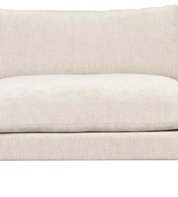 Personers Sofa Zuiver Summer Perlemor Stof Med Skum Stålramme H82 D101 B335