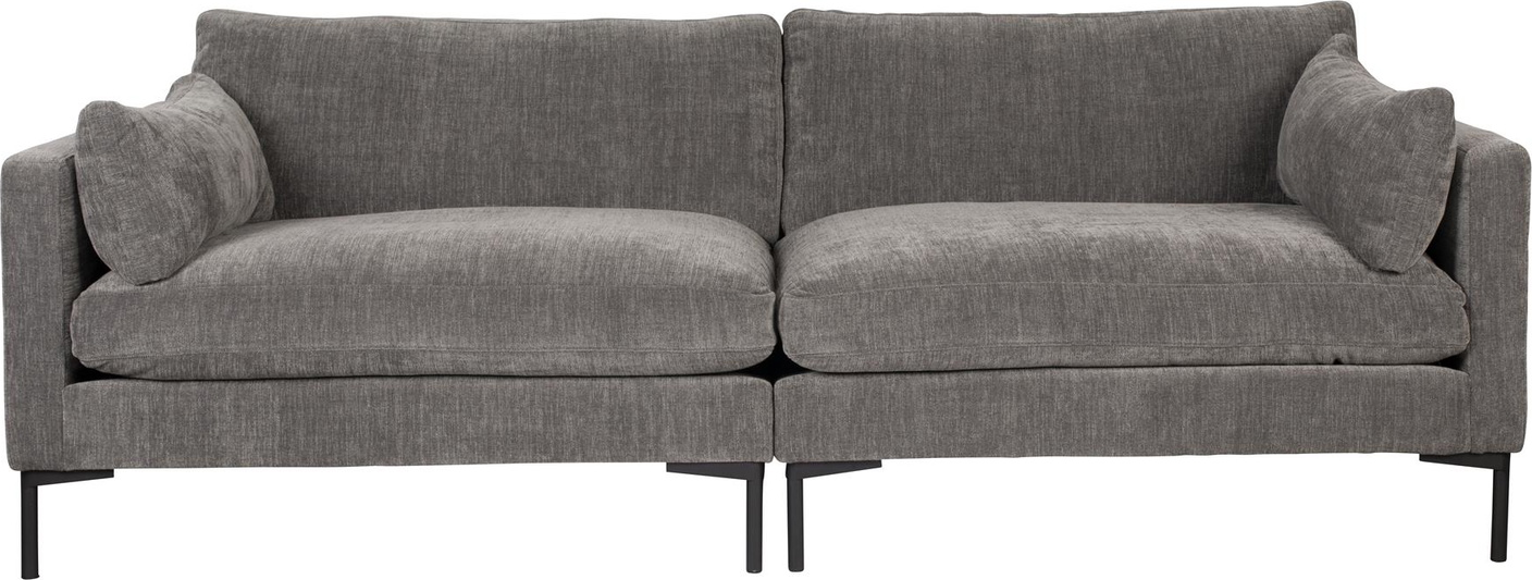 Personers Sofa Zuiver Summer Stof Mørkegrå 230x101x82