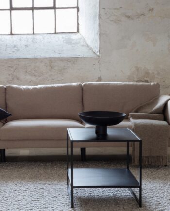 Polar Sofa Personers Brunt Stof