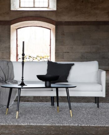 Polar Sofa Personers Hvidt Stof