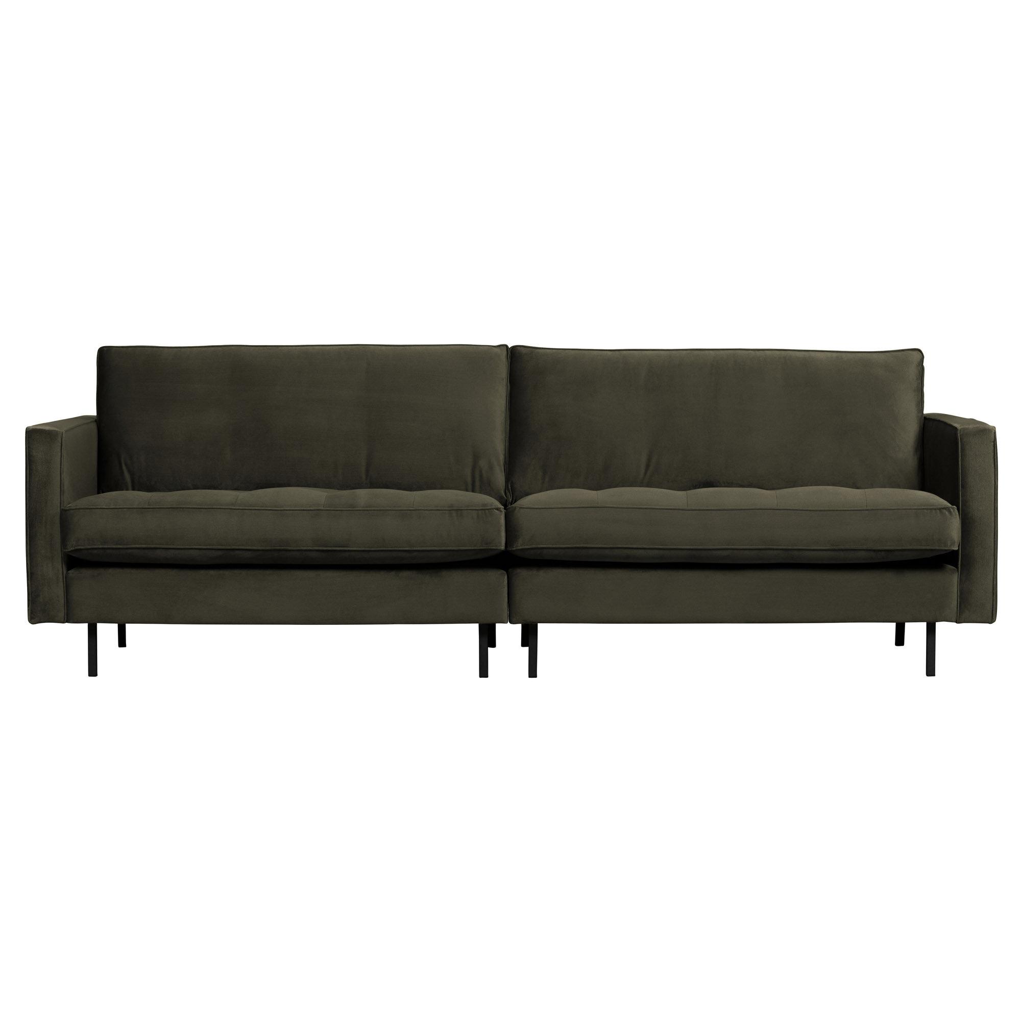 Rodeo Classic Pers Sofa Velour Dark Green