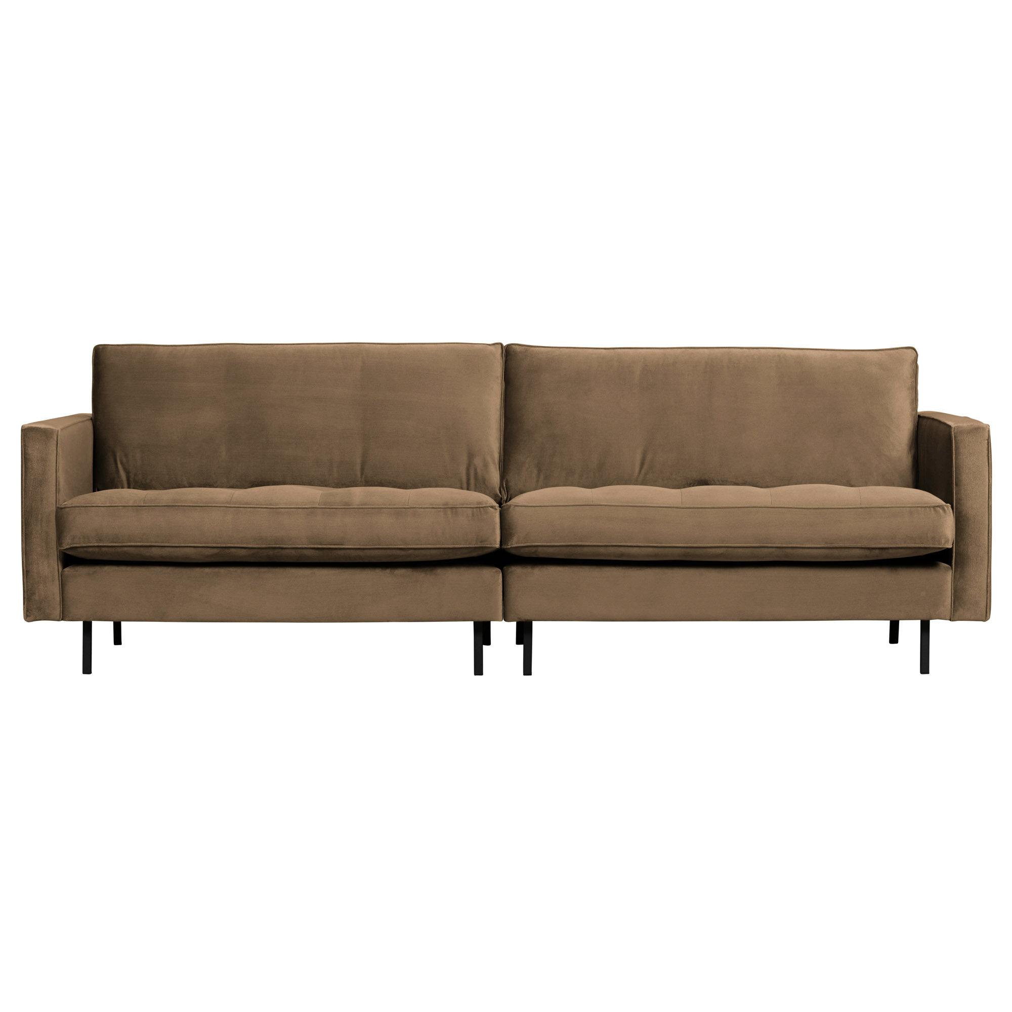 Rodeo Classic Pers Sofa Velour Taupe