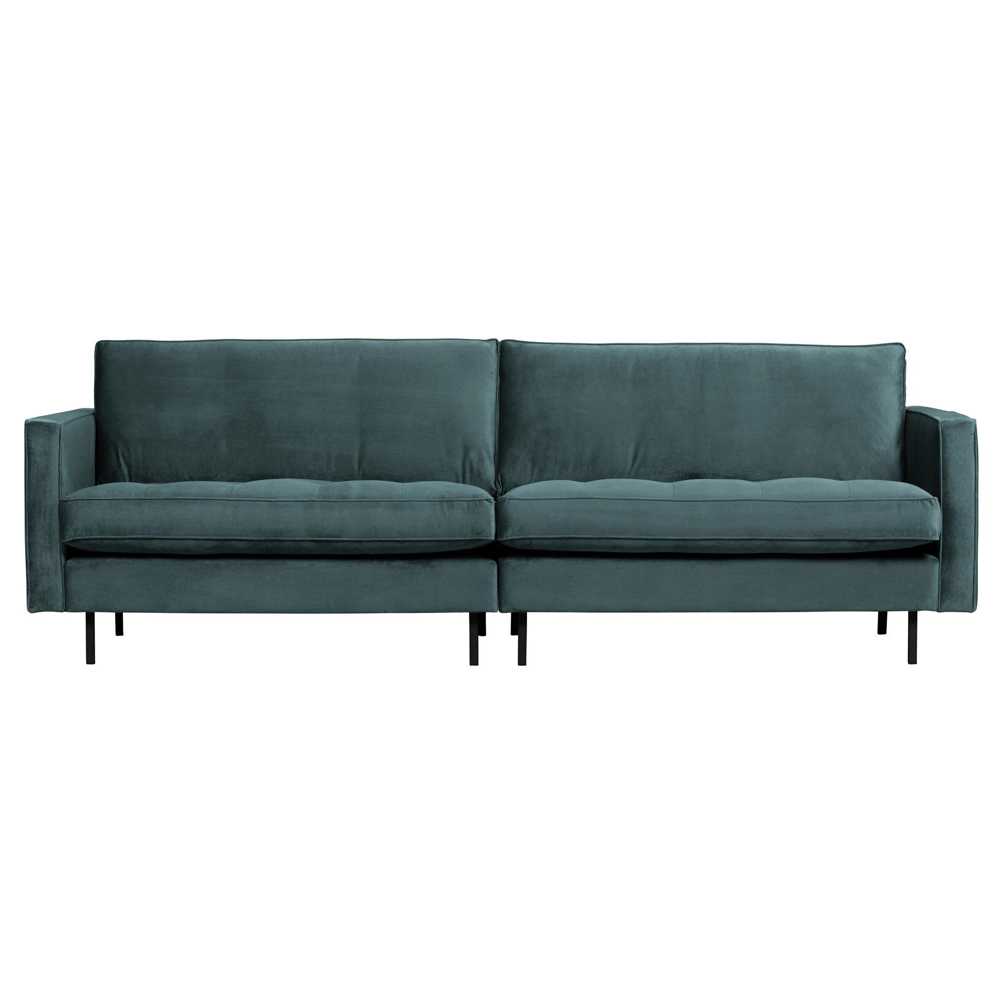 Rodeo Classic Pers Sofa Velour Teal