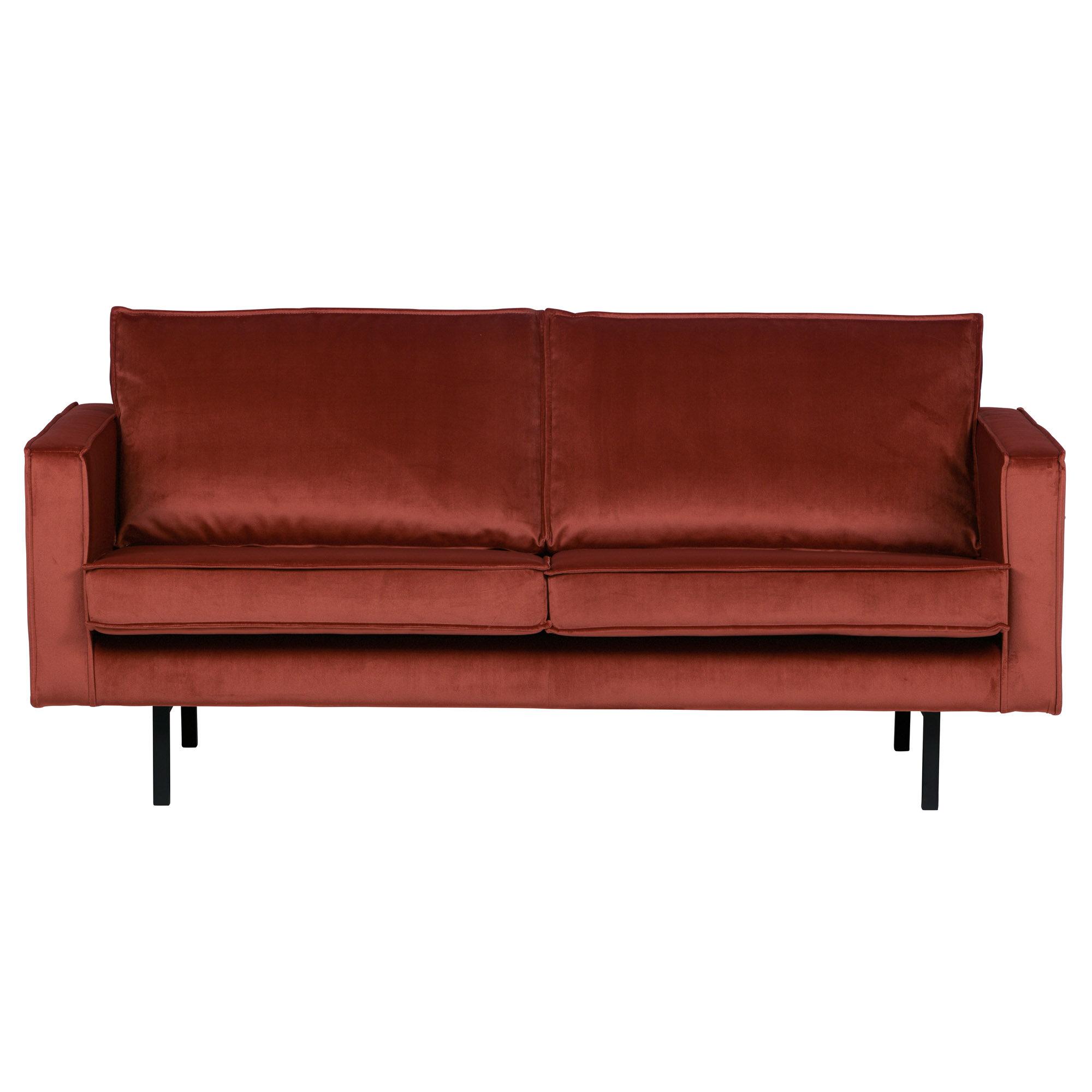 Rodeo Pers Sofa Velour Chestnut