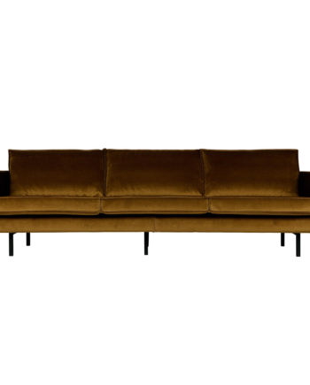 Rodeo Pers Sofa Velour Honey Yellow