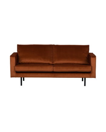 Rodeo Pers Sofa Velour Rust