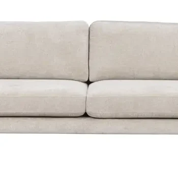 Rowico Braden Pers Sofa Lys Beige Stof Brun Egetræ