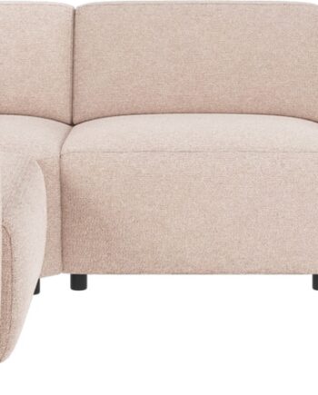 Rowico Hjørnesofa Willard Lysebeige Max Stof Modulsofa Med High Resilience Koldskum Nozag Fjedre