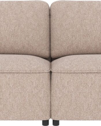 Rowico Norris Personers Sofa Lysebeige Alice Stof 226x102x80