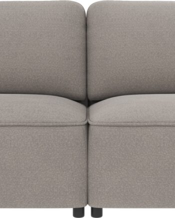 Rowico Norris Personers Sofa Lysegrå Polyesterstof Fsc Certificeret H80xb226xd102