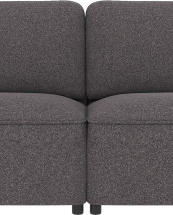 Rowico Norris Personers Sofa Mørkegråt Brenda Polyester Fsc Ramme
