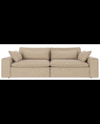 Rowico Rawlins Personers Sofa Polyester 259 116 Sort Beige