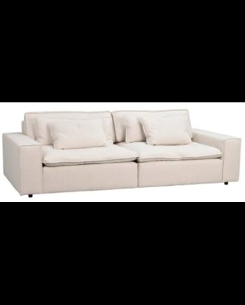 Rowico Rawlins Personers Sofa Polyester 259 116 Sort Lys Beige
