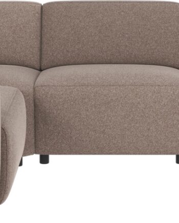 Rowico Willard Hjørnesofa Beige Brenda Polyesterstof 297219 Skandinavisk Minimalistisk Design