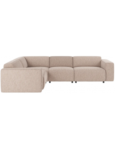 Rowico Willard Hjørnesofa Polyester 297 219 Sort Lys Beige