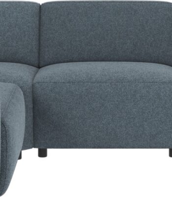 Rowico Willard Modulopbygget Hjørnesofa Mellemblå Bobby Polyester Skandinavisk Design 70297219