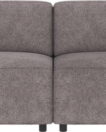 Rowico Willard Personers Sofa Greg Gråt Stof Fsc Mix 236x98x70