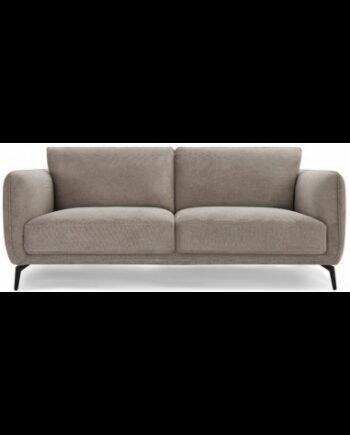 Salena Personers Sofa Metal Polyester B197 Sort Beige
