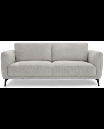 Salena Personers Sofa Metal Polyester B197 Sort Grå