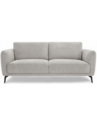 Salena Personers Sofa Metal Polyester B197 Sort Grå