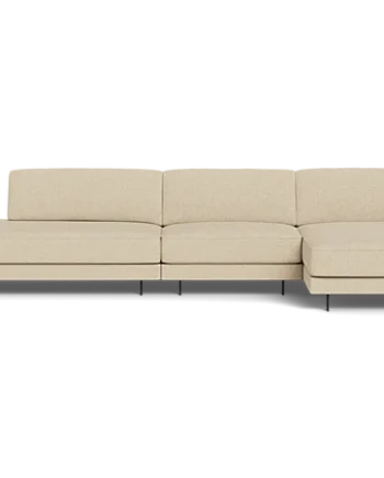 Samba Day Sofa Med Chaiselong Open End Beige :365