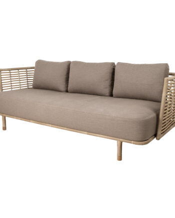 Sense Pers Sofa Natur Incl Taupe Airtouch Hyndesæt