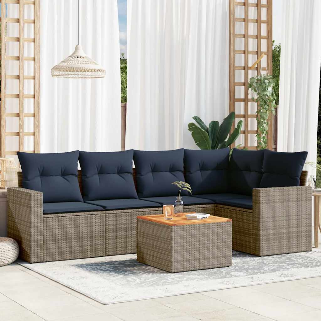 Sofasæt Til Haven Dele Med Hynder Polyrattan Hjørnedel Midterdel Sofa Bord