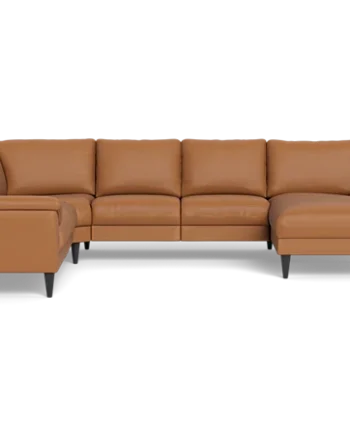 Stamford 2613 Hjørnesofa Med Chaiselong Cognac :323