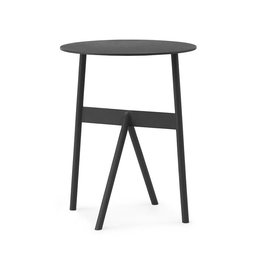 Stock Bord Sort ø37cm