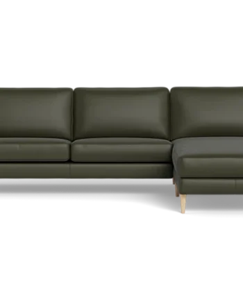 Symfoni 2018 Sofa Med Chaiselong Mørkegrøn :312