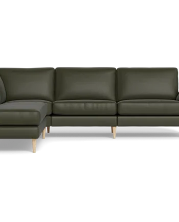 Symfoni 2018 Sofa Med Open End Mørkegrøn :271