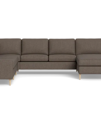 Symfoni 2019 Hjørnesofa Med Chaiselong Brun :347