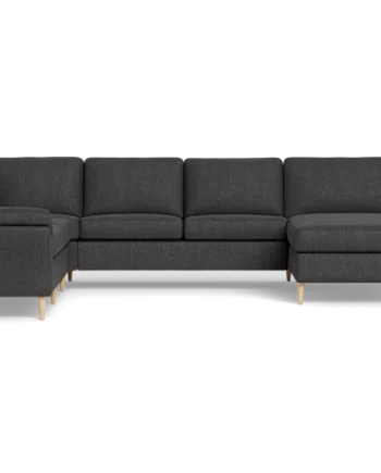 Symfoni 2019 Hjørnesofa Med Chaiselong Mørkegrå :349
