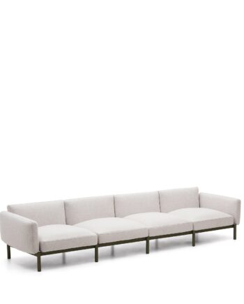 Udendørs Sofa Kave Home Sorells Made Studio Sæders Modulsofa Loungesofa 370 Ekru Aluminium