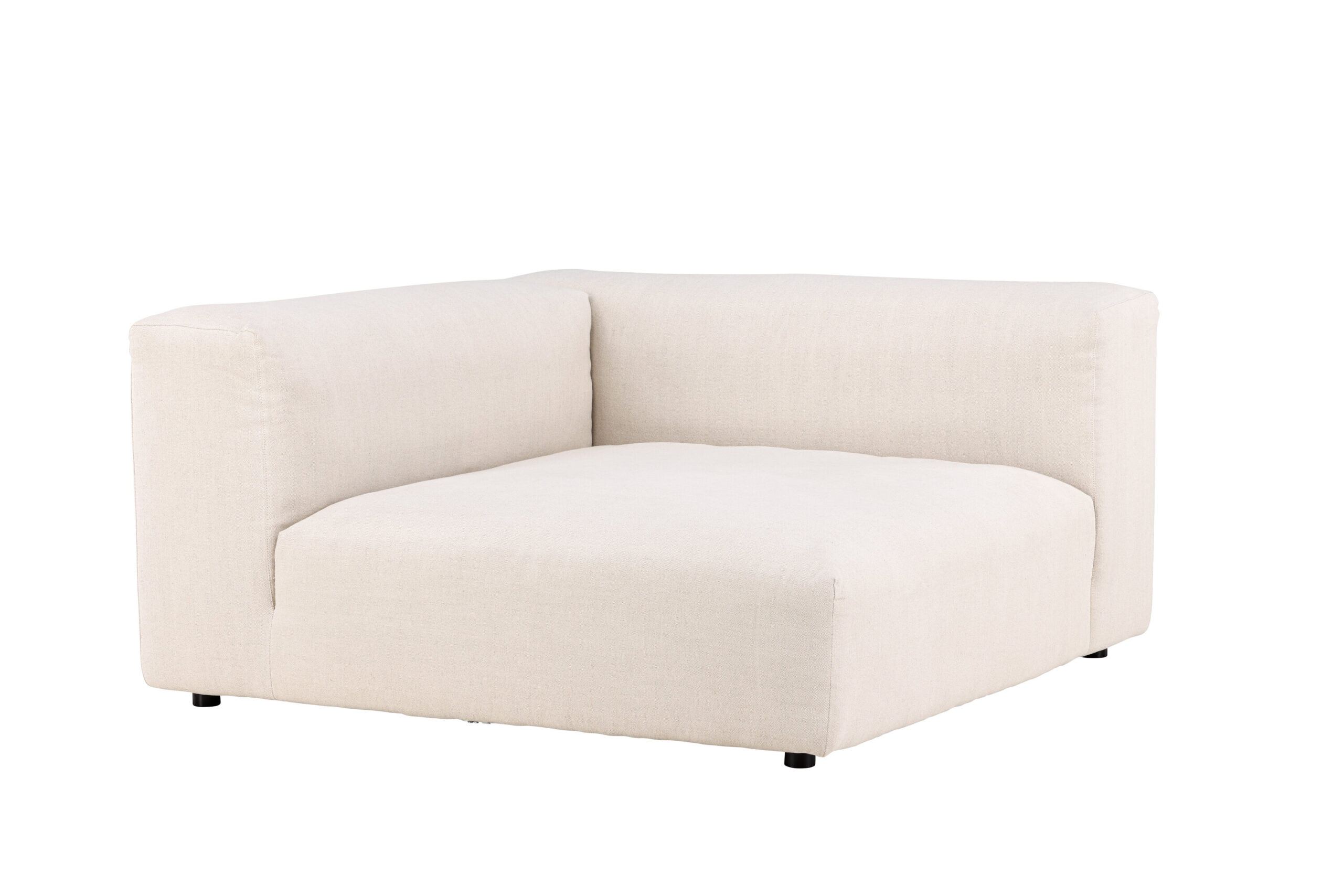 Vind Collection Mavi Modul Sofa Hjørne Beige Polyester Træ