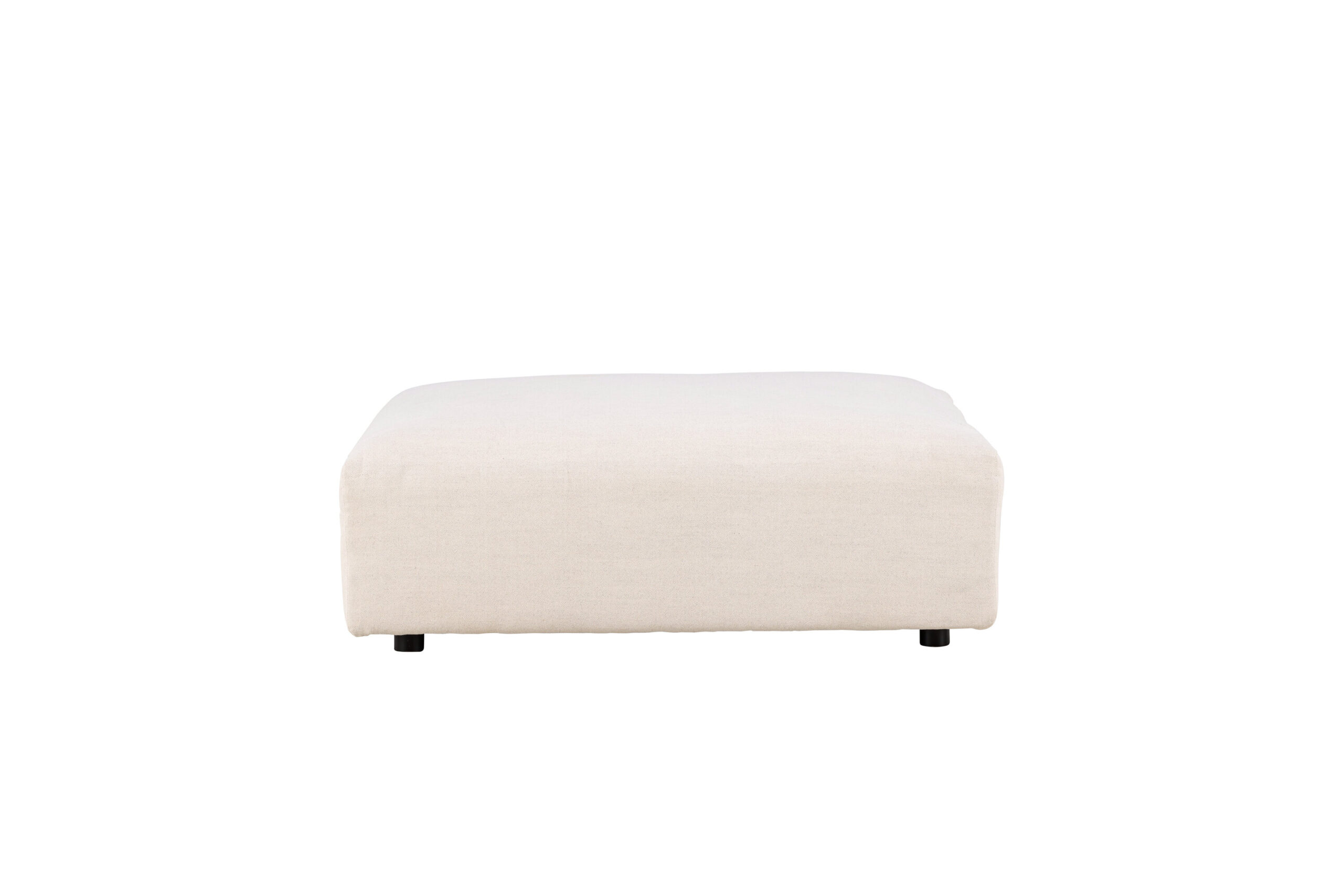 Vind Collection Mavi Modul Sofa Puf Kvadratisk Beige Polyester Træ 105x105