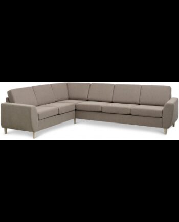 Wendy Hjørnesofa Polyester B295 D230 Natur Lysebrun