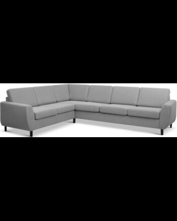 Wendy Hjørnesofa Polyester B295 D230 Sort Grå