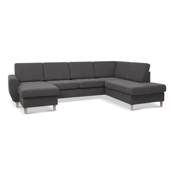 Wendy Sofa Venstrevendt Mørkegrå