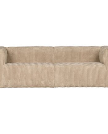 Woood Bean Pers Sofa Travertin Fløjl Stof