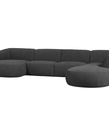 Woood Polly Sofa Højre Grå 71x353x245