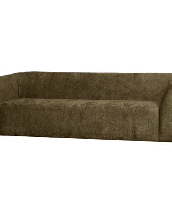 Woood Sloping Personers Sofa Strukturvelour Bonsai 77x240x87