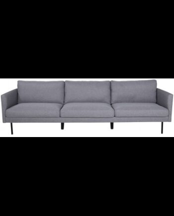Zoom Personers Sofa Polyester 260 Sort Grå