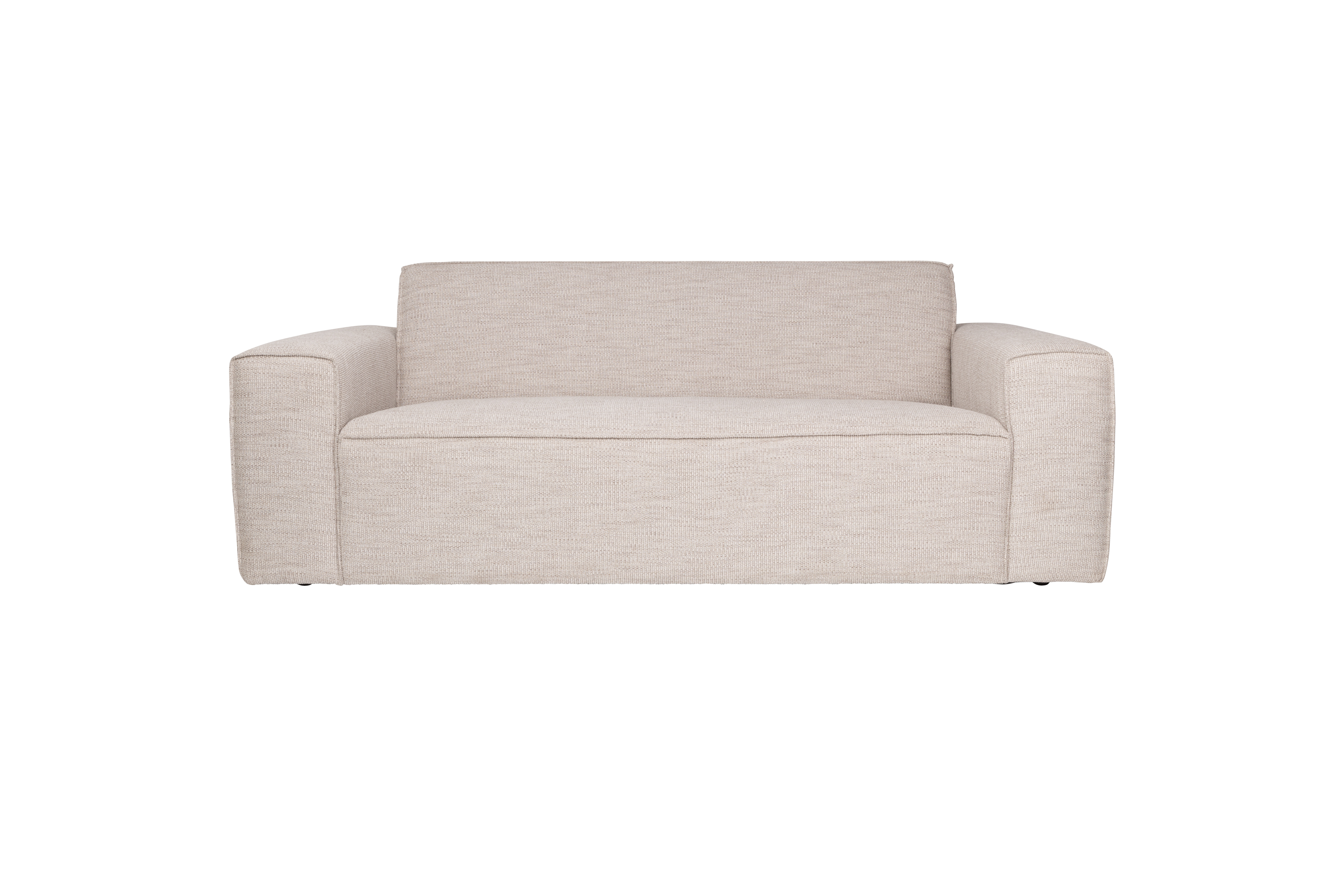 Zuiver Bor Personers Sofa Latte Polyester Træ