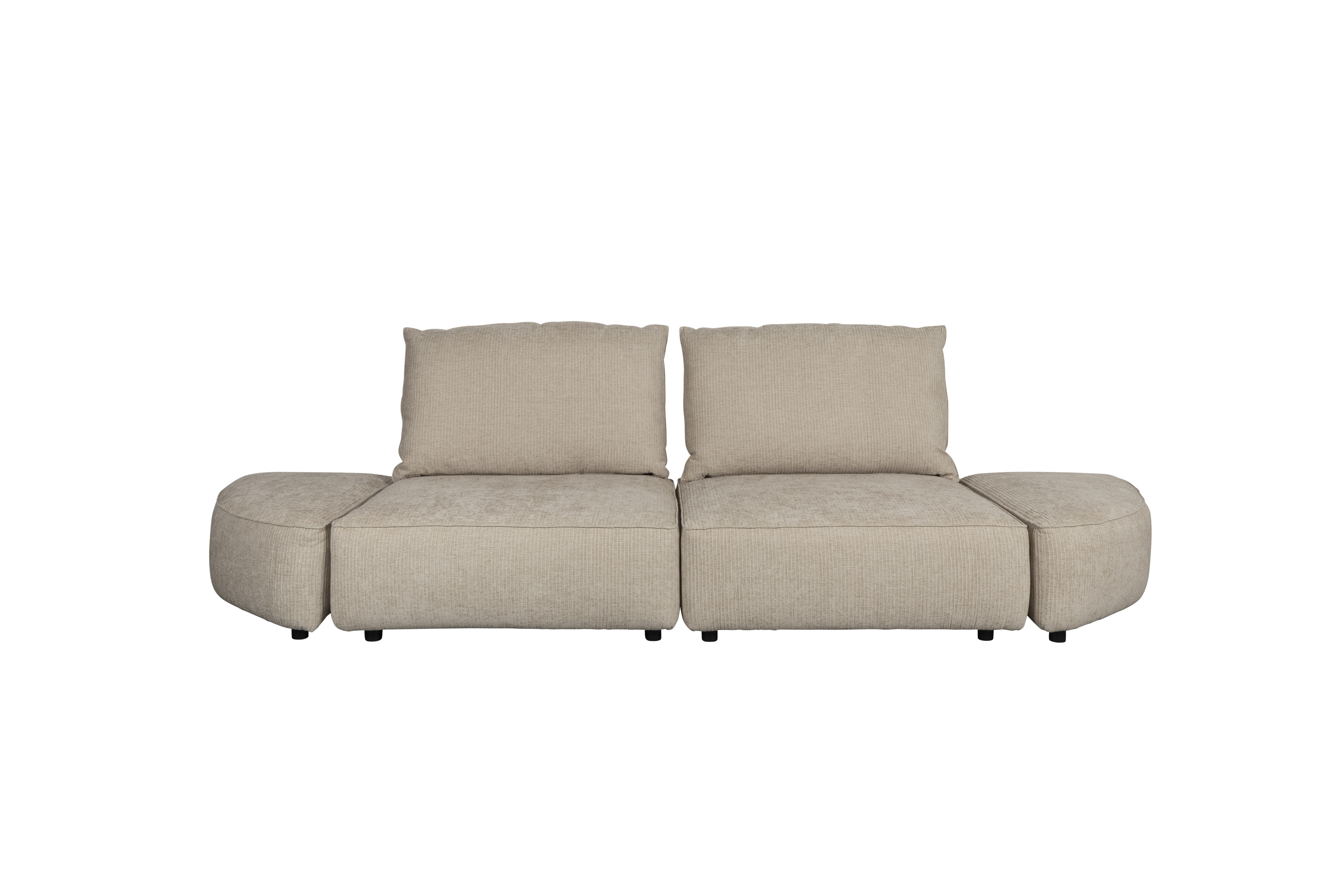 Zuiver Hunter Personers Sofa Sand Fløjl Plast